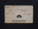 L72958: Set of 8 KINDEL Mahogany Shield Back Dinin