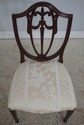 L72958: Set of 8 KINDEL Mahogany Shield Back Dinin