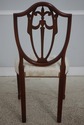 L72958: Set of 8 KINDEL Mahogany Shield Back Dinin