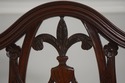 L72958: Set of 8 KINDEL Mahogany Shield Back Dinin