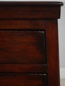 L73166: HENREDON Rustic Finish 2 Drawer Serving Ta