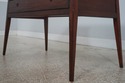 L73166: HENREDON Rustic Finish 2 Drawer Serving Ta