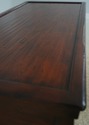 L73166: HENREDON Rustic Finish 2 Drawer Serving Ta