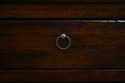 L73166: HENREDON Rustic Finish 2 Drawer Serving Ta