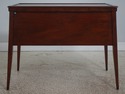 L73166: HENREDON Rustic Finish 2 Drawer Serving Ta