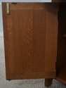 72358: STICKLEY Arts & Crafts Oak Roycroft Server