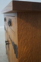 72358: STICKLEY Arts & Crafts Oak Roycroft Server