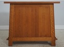 72358: STICKLEY Arts & Crafts Oak Roycroft Server