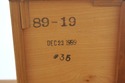 72358: STICKLEY Arts & Crafts Oak Roycroft Server