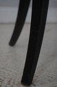 73169: Pair Lyre Back Black Finish Occasional Chai