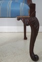 72394: BAKER Georgian Style Carved Mahogany Librar