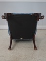 72394: BAKER Georgian Style Carved Mahogany Librar