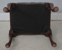 73170: Pair SCALAMANDRE Upholstered Queen Anne Sto