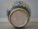 F73117: MAJOLICA Large Italian Lemon & Leaf Vase w