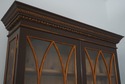 L73125: Antique Chinoiserie Decorated 2 Door China