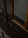 L73125: Antique Chinoiserie Decorated 2 Door China