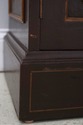 L73125: Antique Chinoiserie Decorated 2 Door China