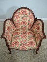 L73712: Pair French Louis XV Newly Upholstered Ber