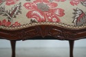 L73712: Pair French Louis XV Newly Upholstered Ber