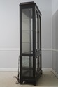 67485: HENKEL HARRIS Model 227 Black Curio Cabinet