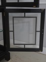 67485: HENKEL HARRIS Model 227 Black Curio Cabinet