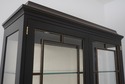 67485: HENKEL HARRIS Model 227 Black Curio Cabinet