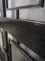 67485: HENKEL HARRIS Model 227 Black Curio Cabinet