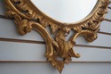 73104: Pair MIRROR FAIR Colonial Williamsburg Oval