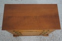 L72138: Vintage Bench Made Tiger Maple 4 Drawer Ba