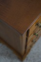 L72138: Vintage Bench Made Tiger Maple 4 Drawer Ba
