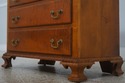 L72138: Vintage Bench Made Tiger Maple 4 Drawer Ba