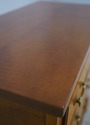 L72138: Vintage Bench Made Tiger Maple 4 Drawer Ba