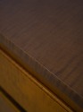 L72138: Vintage Bench Made Tiger Maple 4 Drawer Ba