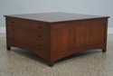 72954: STICKLEY Harvey Ellis Mission Oak Coffee Ta