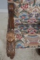 72508: Antique Italian Cherub Carved Frame Throne 
