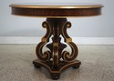 L72146: MAITLAND SMITH Round Inlaid Mahogany Cente