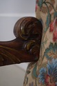 72508: Antique Italian Cherub Carved Frame Throne 