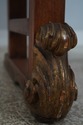 72508: Antique Italian Cherub Carved Frame Throne 