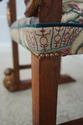 72508: Antique Italian Cherub Carved Frame Throne 
