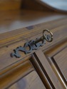 L73130: ETHAN ALLEN Country French Pine Slant Fron