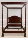 72239: HENKEL HARRIS Model 199 Queen Mahogany Bed 