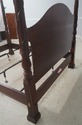 72239: HENKEL HARRIS Model 199 Queen Mahogany Bed 