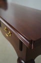 73175: HENKEL HARRIS Cherry 3 Drawer Sofa Table