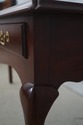73175: HENKEL HARRIS Cherry 3 Drawer Sofa Table