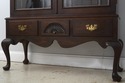 72744: STICKLEY Leaded Glass Cherry 2 Door Curio B