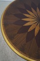 L72146: MAITLAND SMITH Round Inlaid Mahogany Cente