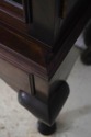 72744: STICKLEY Leaded Glass Cherry 2 Door Curio B