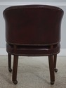 73161: CLASSIC Mahogany Burgundy Leather Barrel Ba
