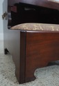 64364EC: Pair HENKEL HARRIS Model 159 Mahogany Bed