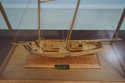 F64366EC: VIRGINIA PILOTHOAT Tall Ship Model In Gl